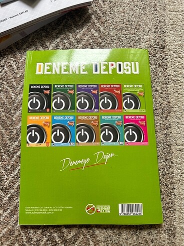 Deneme deposu yayınları matematik konu denemeleri