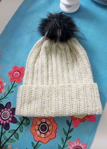 Pastel Renkli Örgü Kadın Bere - Görsel 2