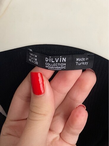 Dilvin Dilvin seamless fermuarlı crop bluz