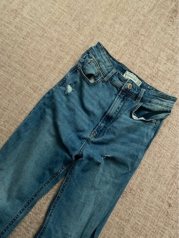 Stradivarius yuksek bel skinny jean