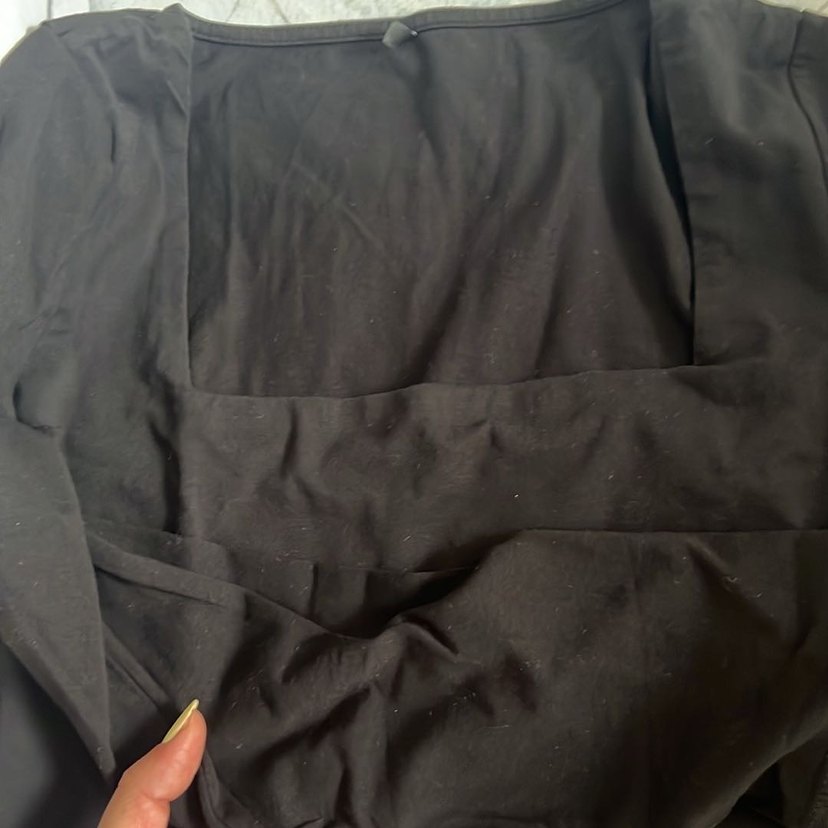 Siyah Kadın Bluz - Görsel 3