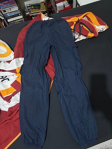 Lacivert paraşüt pantolon