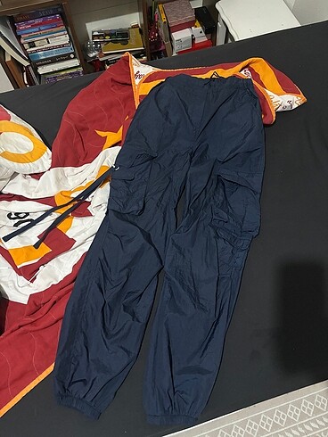 Diğer Lacivert paraşüt pantolon