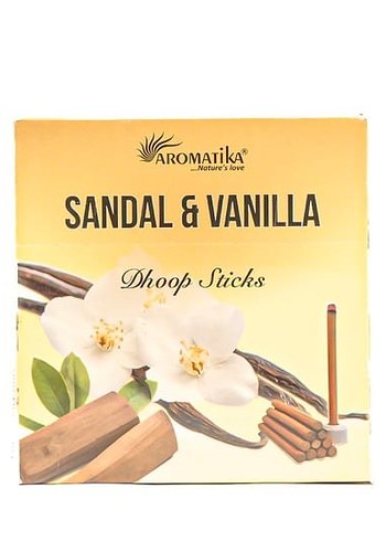 Aromatika Sandal & Vanilya Çubuk Tütsü - Görsel 2