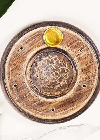 Ahşap Tütsülük ve Konik Tütsü Seti - Görsel 2