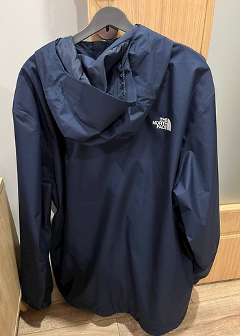 The North Face Erkek Lacivert Kapüşonlu Yağmurluk - Görsel 3