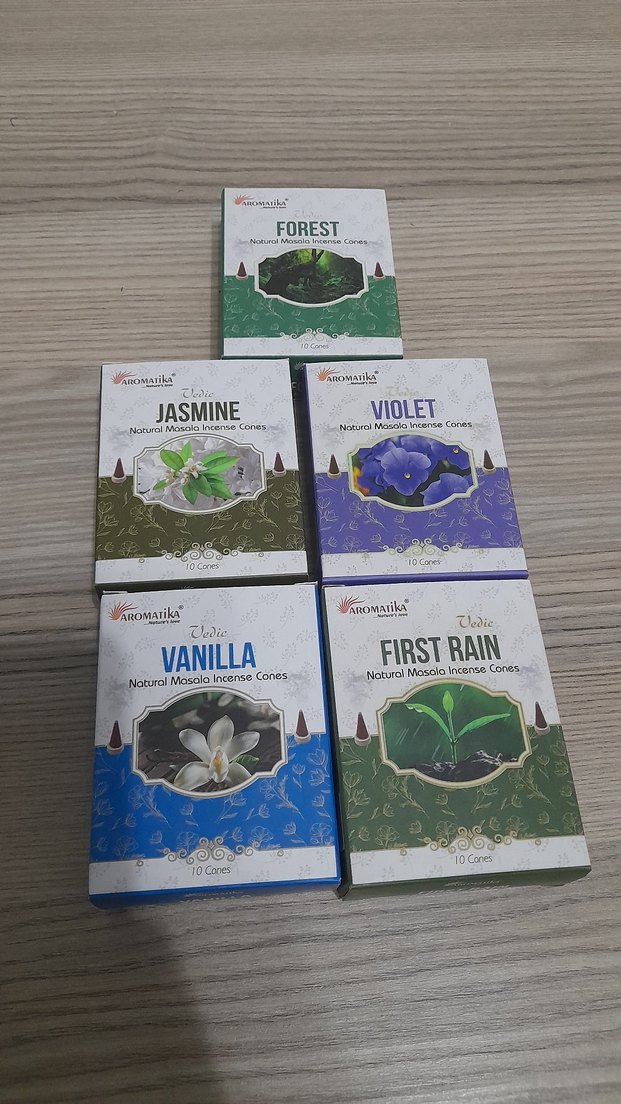 5 adet konik tütsü seti - Görsel 2