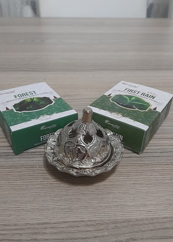 Yeşil Forest ve First Rain Tütsü Seti - Görsel 2