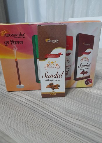 Aromatika Sandal Dhoop Sticks Tütsü - Görsel 3