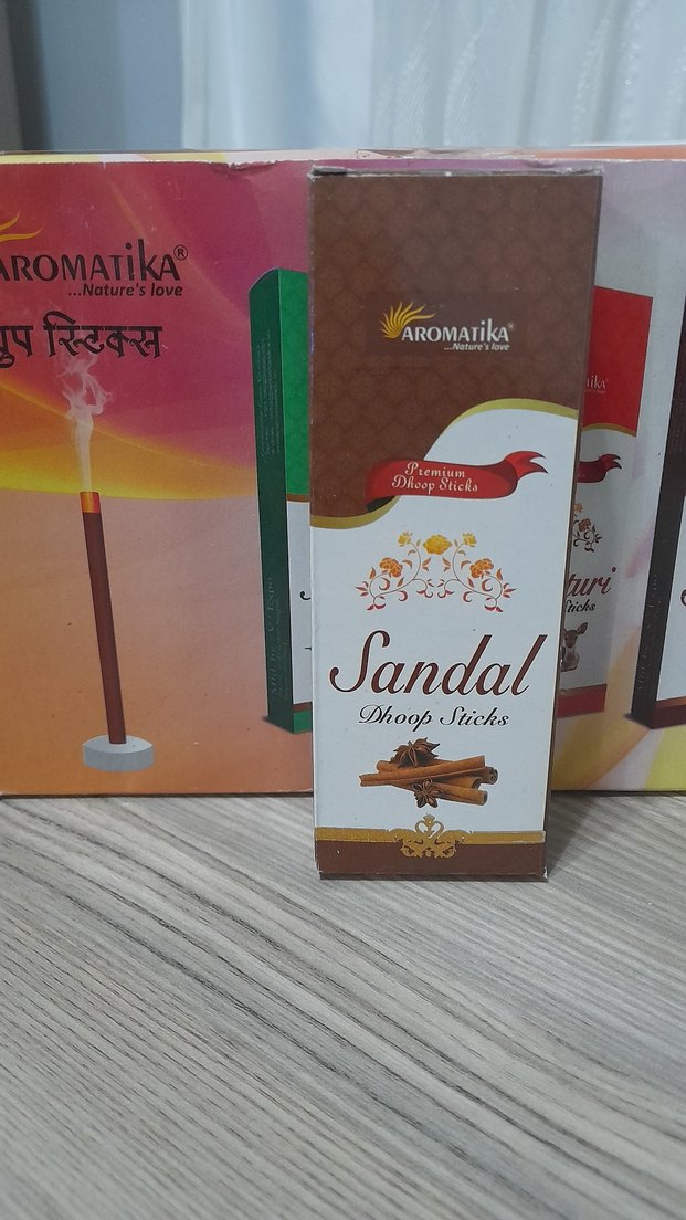 Aromatika Sandal Dhoop Sticks Tütsü - Görsel 2