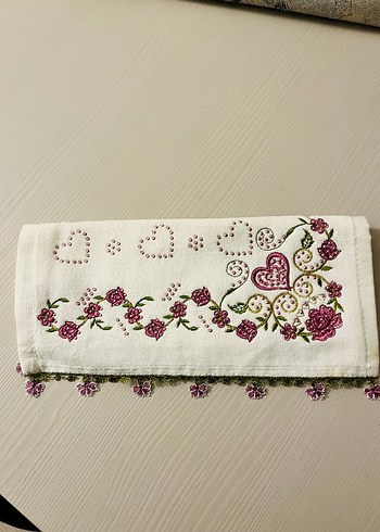 İşlemeli el Havlusu - Görsel 2