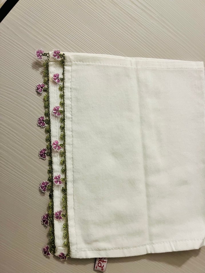 İşlemeli el Havlusu - Görsel 5