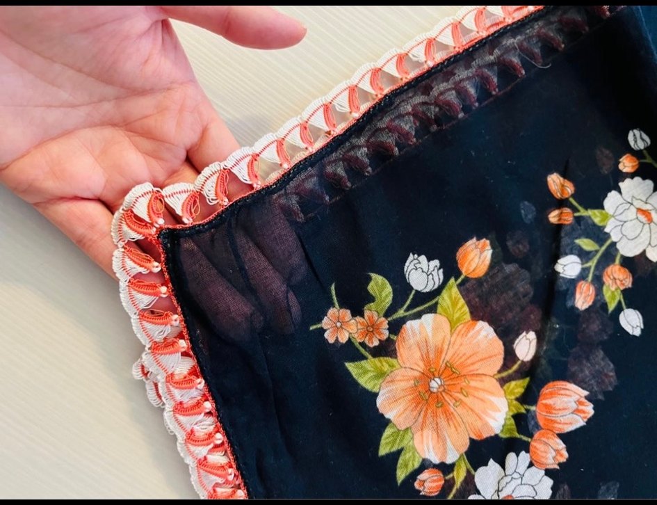 Çeyizlik Firkete Yazma/Tülbent - Görsel 3