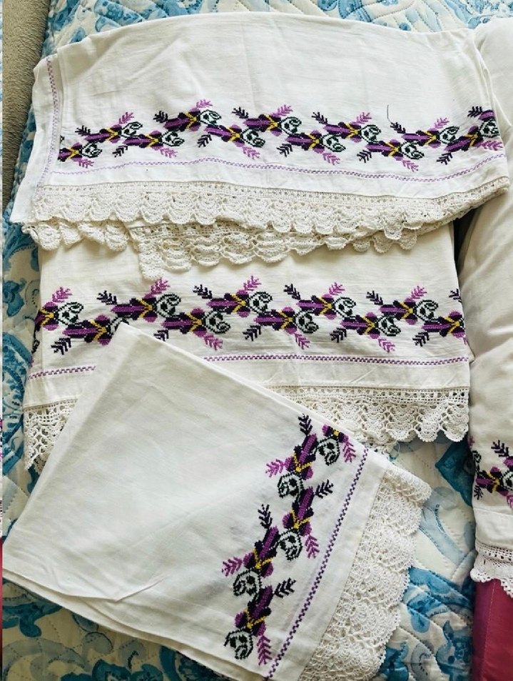 Kanaviçe Nevresim Takımı - Görsel 2