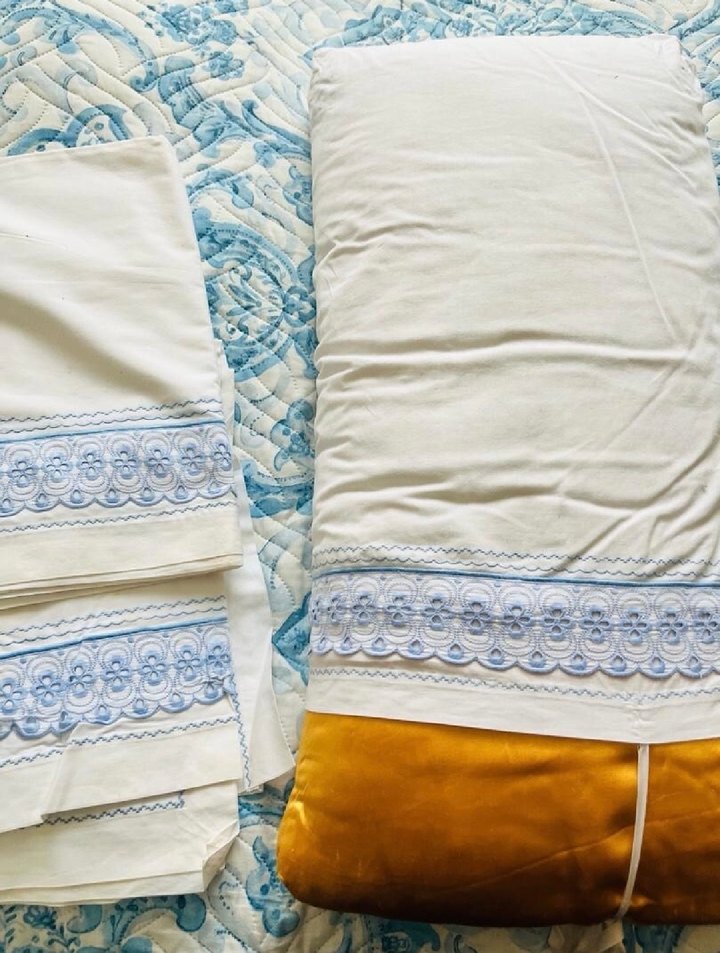 Fistolu Beyaz Nevresim Takımı - Görsel 3