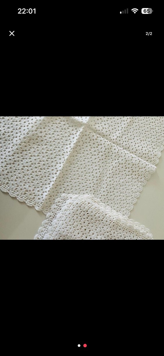 10 Parça Dantel Örtü Seti - Görsel 2