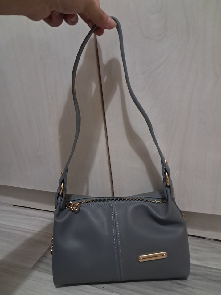 Deri omuz çantası - Görsel 5