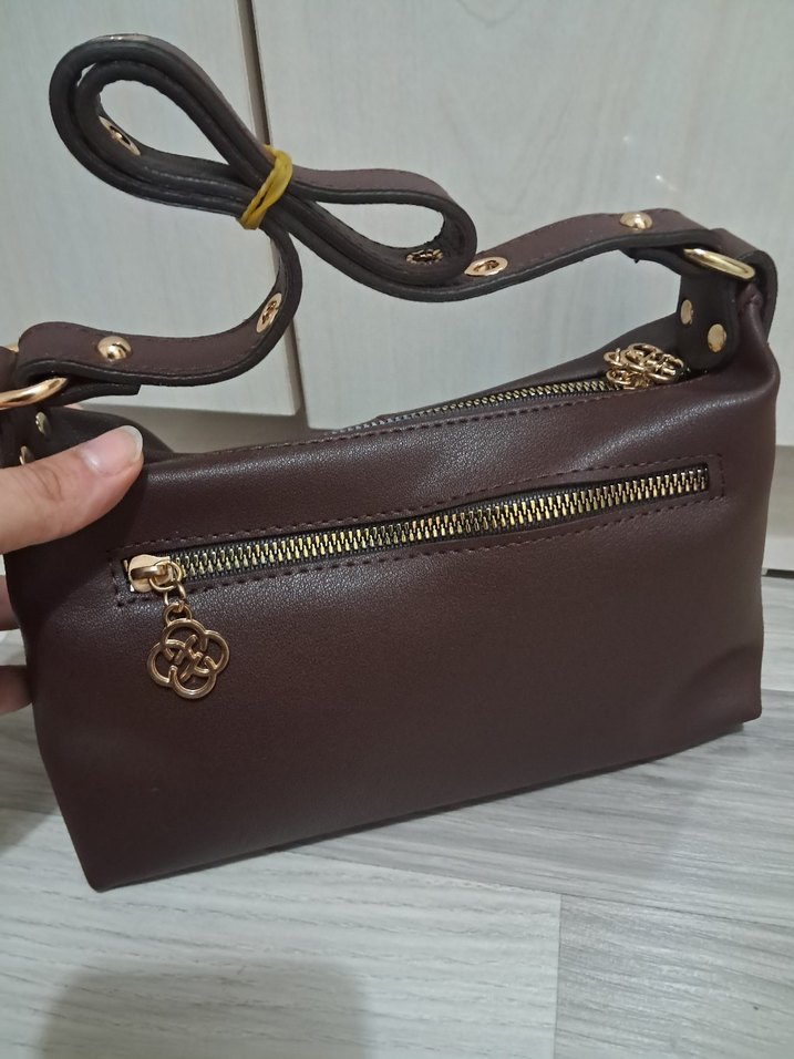 Deri omuz çantası - Görsel 4