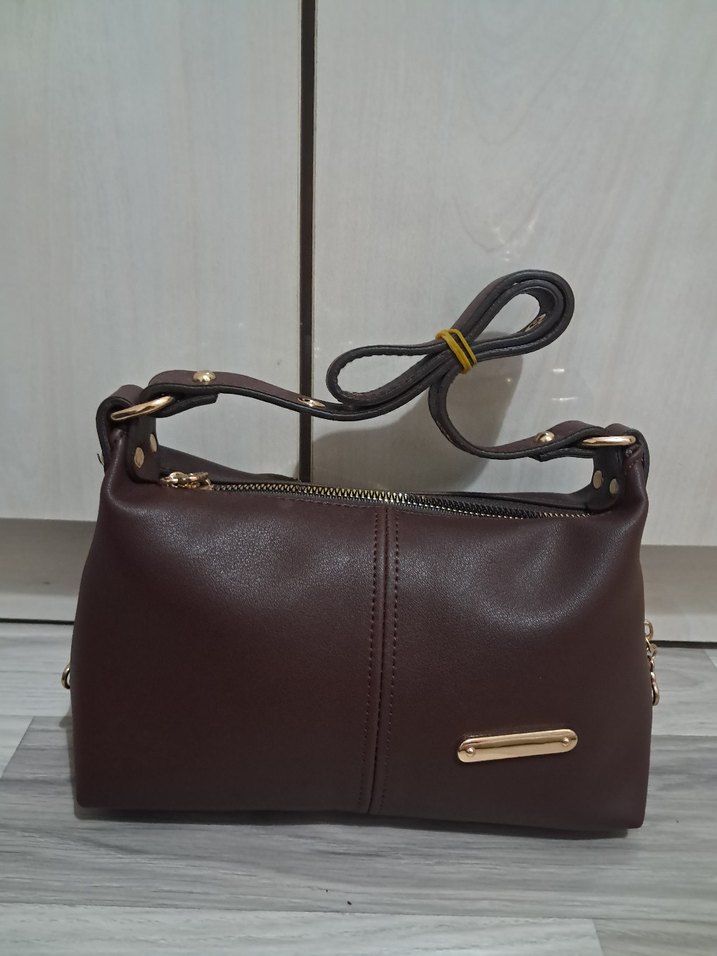 Deri omuz çantası - Görsel 3