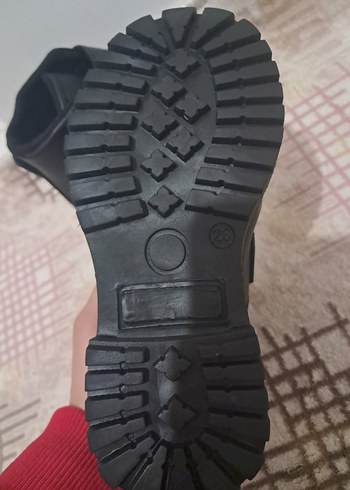 cocuk siyah bot - Görsel 5