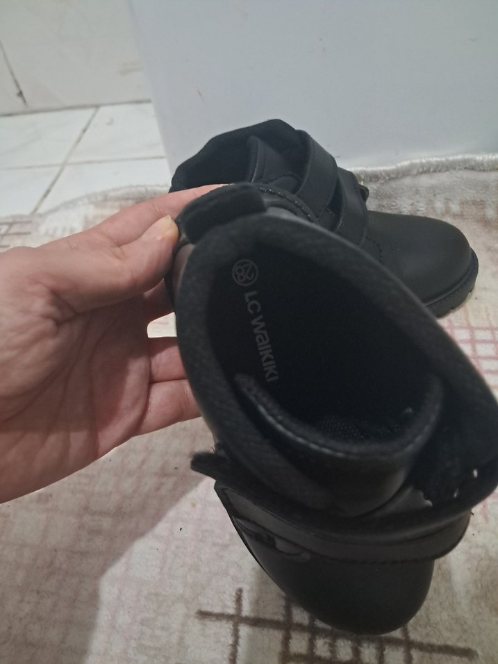 cocuk siyah bot - Görsel 3