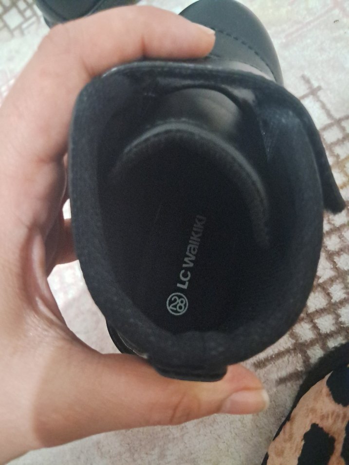 cocuk siyah bot - Görsel 4