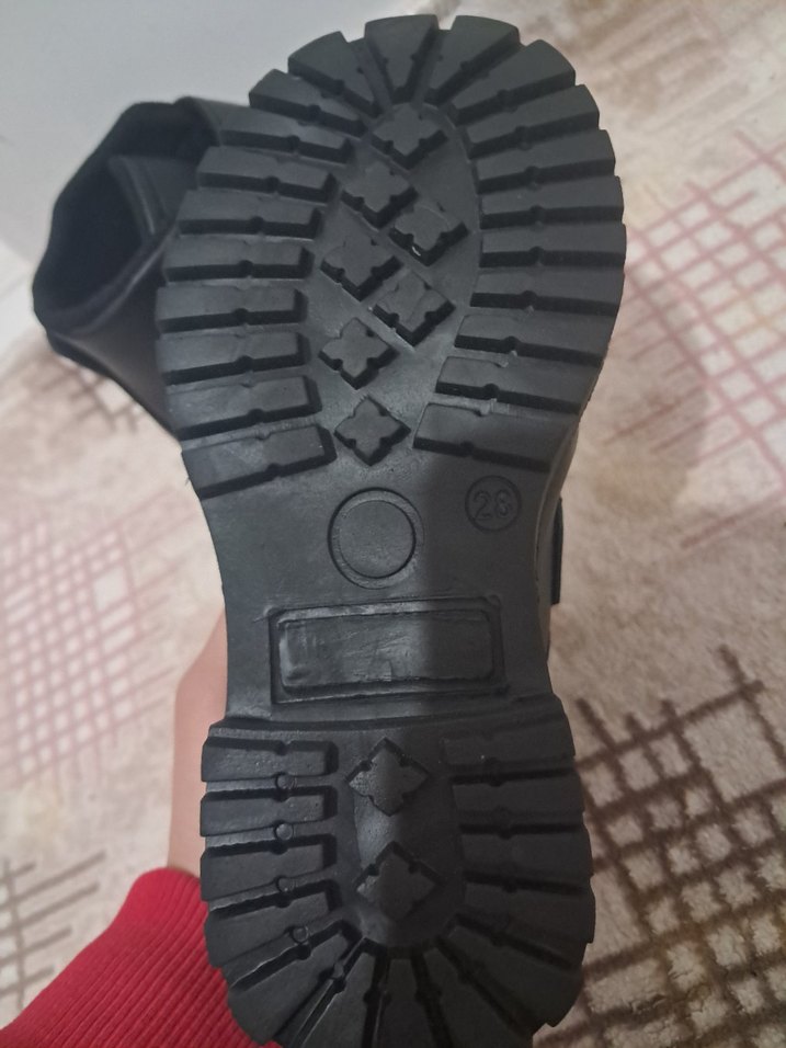 cocuk siyah bot - Görsel 5