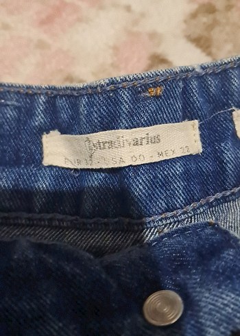 Rahat Kesim Kadın Mini Kot Şort - Görsel 2