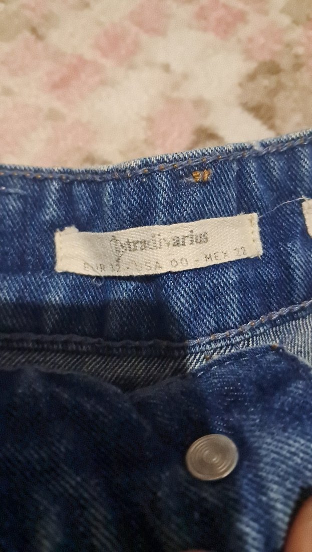 Rahat Kesim Kadın Mini Kot Şort - Görsel 2