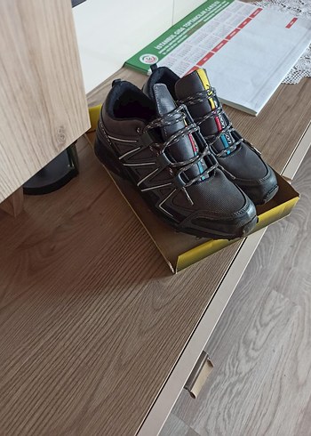 Siyah Erkek Outdoor Kayışlı Biker Ayakkabı - Görsel 3