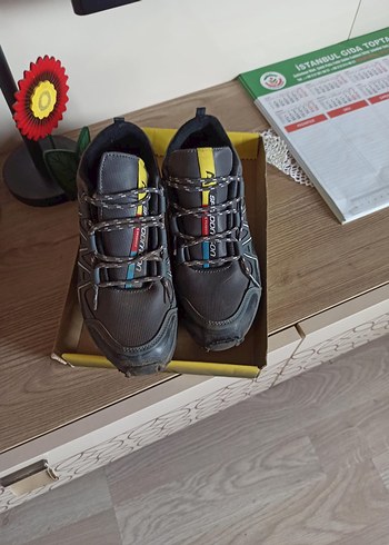 Siyah Erkek Outdoor Kayışlı Biker Ayakkabı - Görsel 2