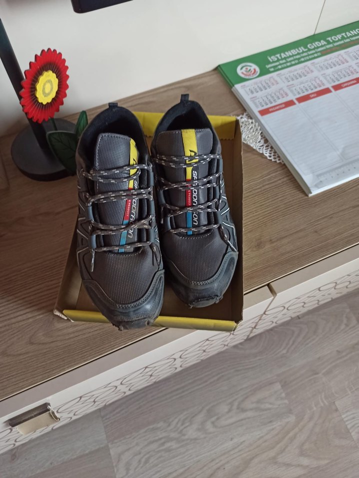 Siyah Erkek Outdoor Kayışlı Biker Ayakkabı - Görsel 2