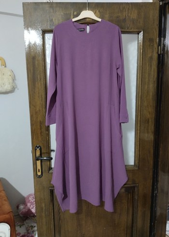 Diger Mor Uzun Kollu Salaş Tunik