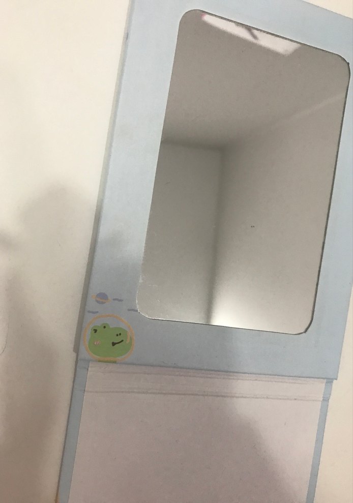 Pastel Yeşil Kurbağa Desenli Ayna - Görsel 2