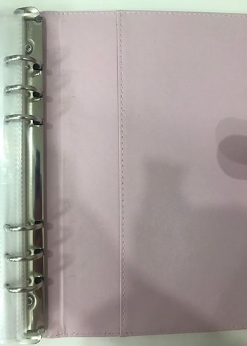 Pembe Parlak Deri Kadın Clutch Cüzdan - Görsel 7