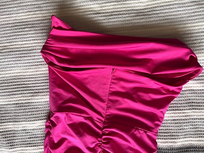 34 Beden pembe Renk Trendyol pembe elbise