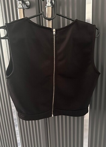 BSL FASHION Bsl pencere detaylı crop büstiyer