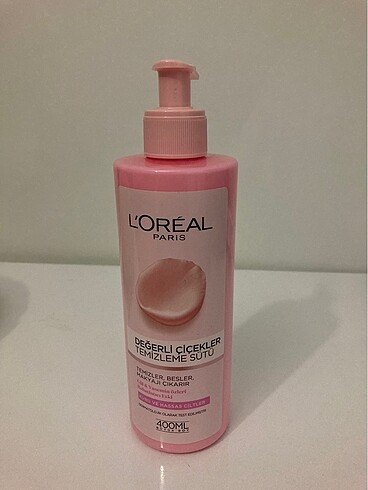loreal paris yüz temizleme sütü