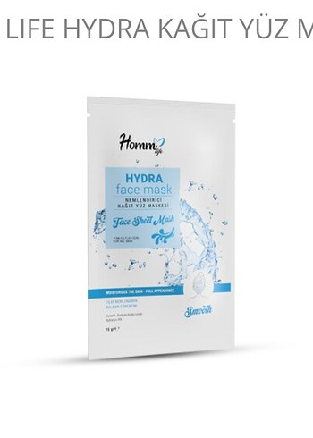 Homm Life Aloe Vera Kağıt Yüz Maskesi - Görsel 5