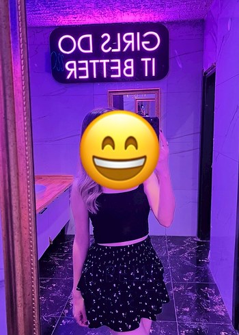 Siyah Volanlı Mini Etek - Görsel 3