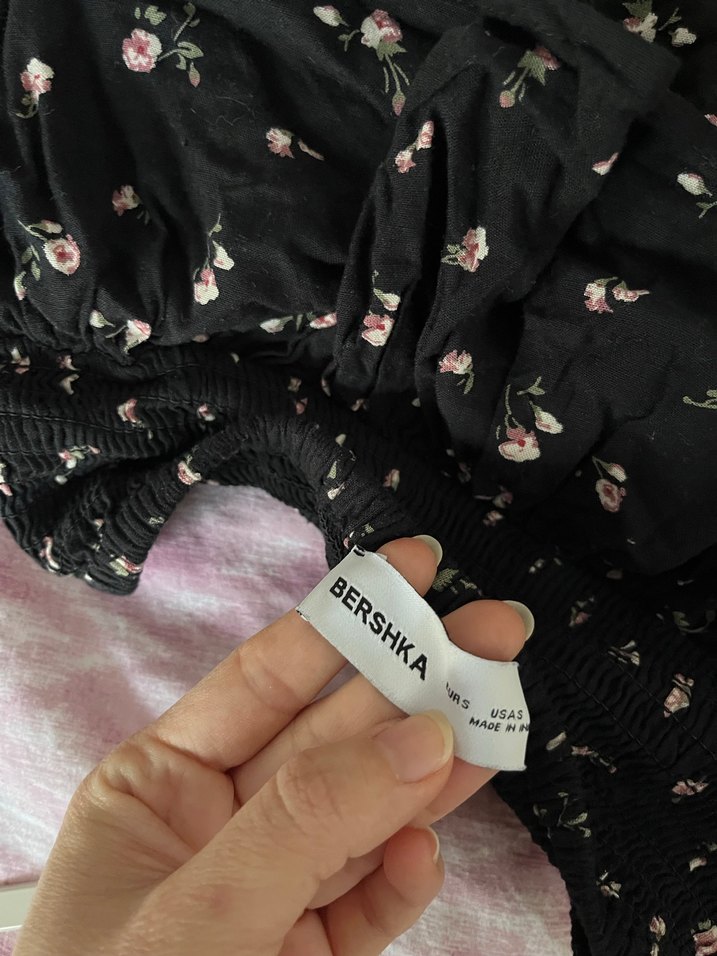 Siyah Volanlı Mini Etek - Görsel 2