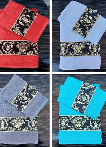 Beden çeşitli Renk Louis Vuitton ve Versace bir kutu içinde 50x 90 ve 70 x