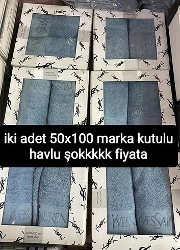 2 adet el havlusu 50x100 doğal pamuktan üretilme orijinal marka