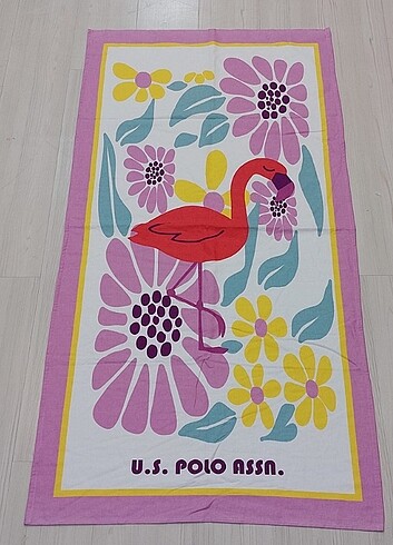 Beden US polo son bir kaç adet 80 x 160 plaj havlusu