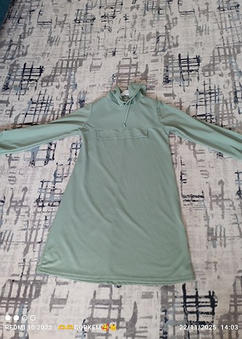 Uzun Kollu, Salaş Kesim Kadın Sweatshirt - Görsel 3