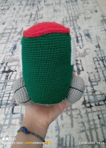 Renkli El Örgüsü Oyuncak Araba - Görsel 5