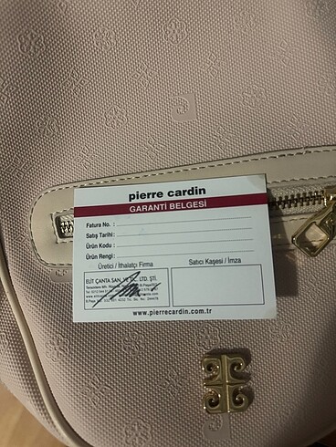 Beden Pierre cardin omuz cantası