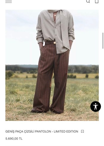 Zara erkek pantolon - Görsel 2