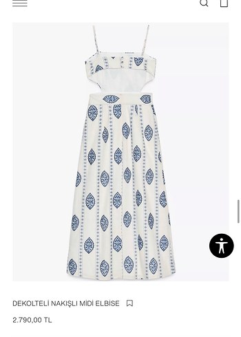Zara kadın elbise - Görsel 2