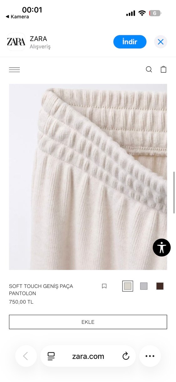 Zara pantalon - Görsel 4